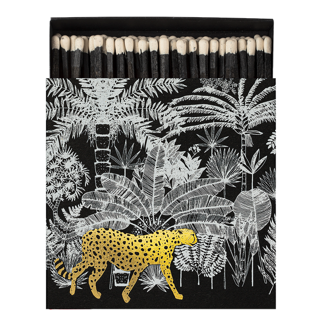 Black Cheetah in Jungle Matches