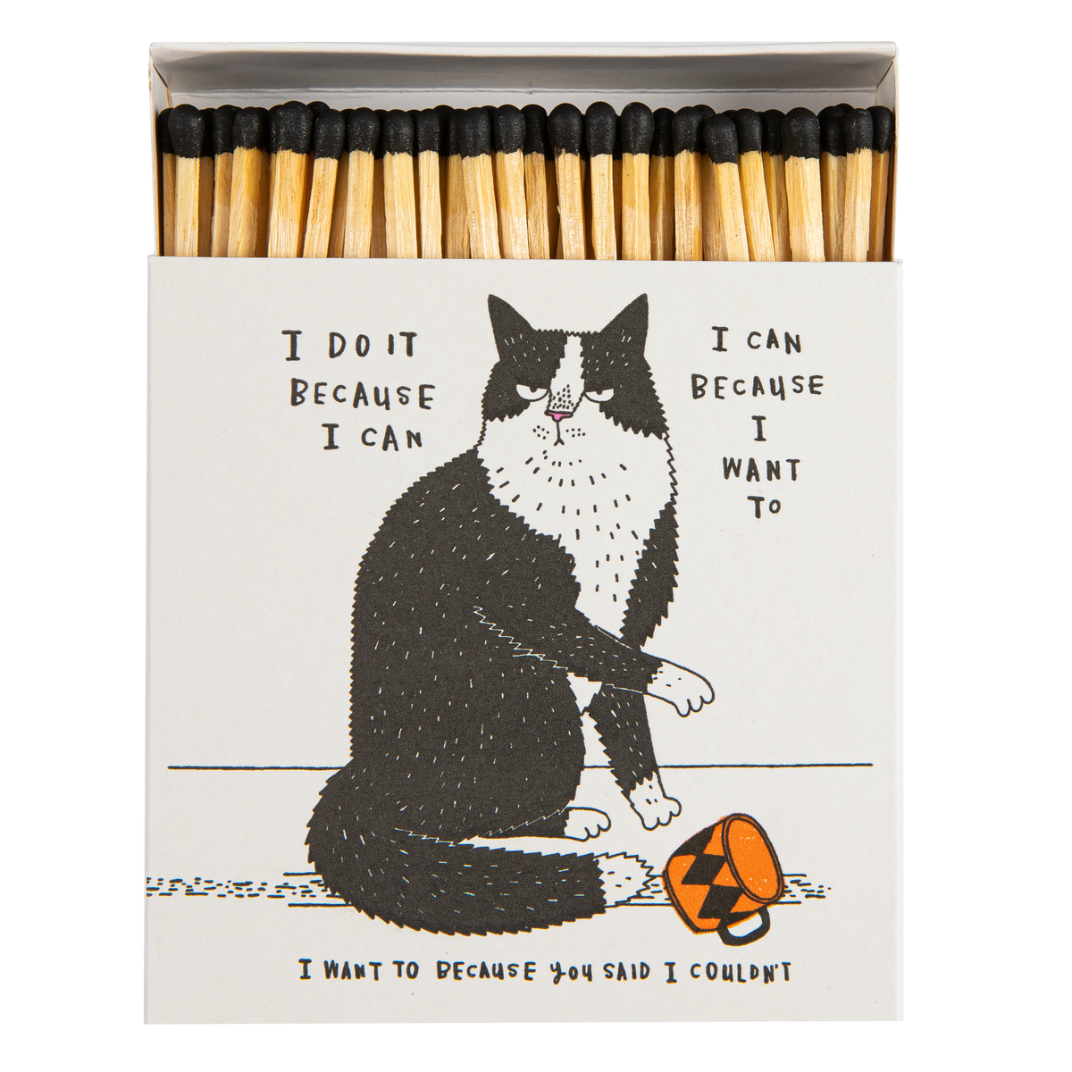 I Do It Because I Can Matches