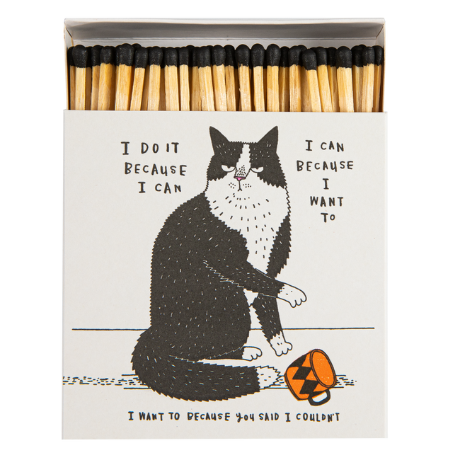 I Do It Because I Can Matches