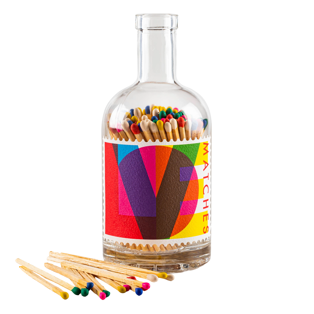 LOVE Stamp Match Bottle by Pressink
